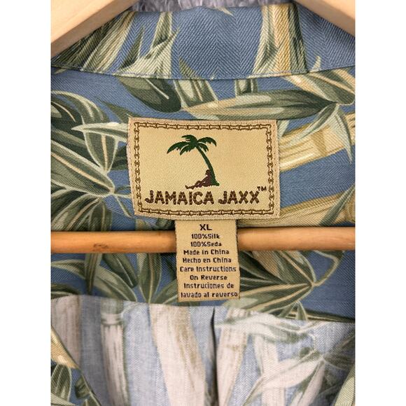 Natural Issue 3XLT Rayon Hawaiian Shirt Tropical Floral Button Down Vintage - Picture 4 of 7